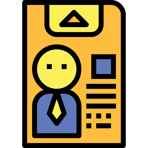 신분증 무료 아이콘