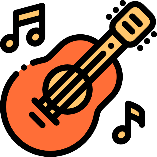 guitarra icono gratis