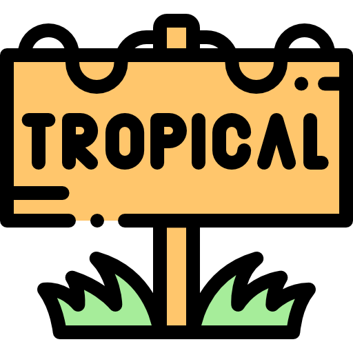tropical icono gratis