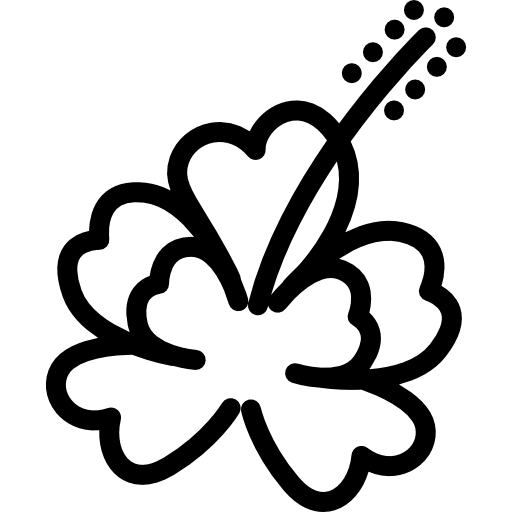 hibisco icono gratis