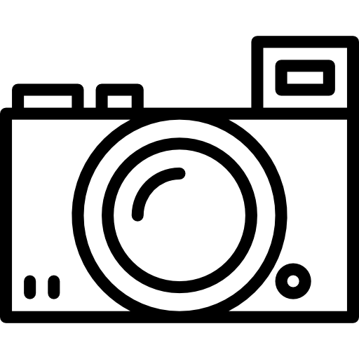 cámara fotográfica icono gratis
