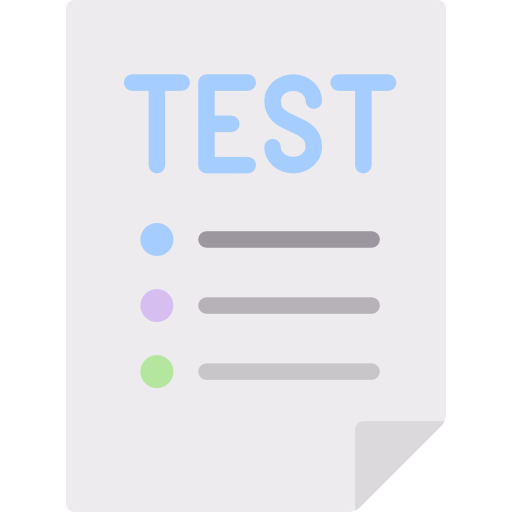 Test Special Flat icon