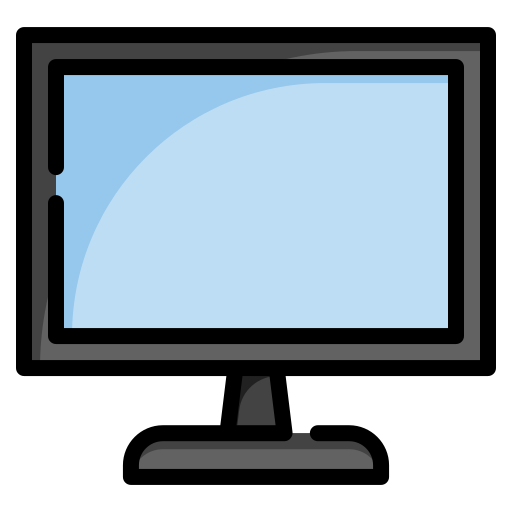 Lcd Generic Outline Color icon