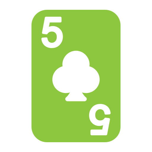 cinco de tréboles icono gratis