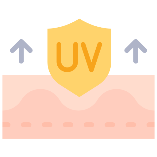 Protección uv icono gratis