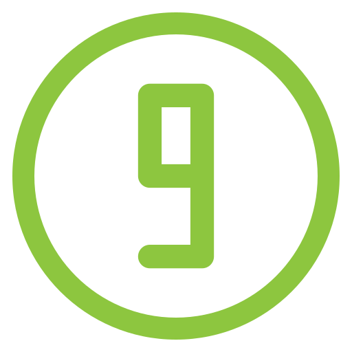 Nine free icon Nine free icon