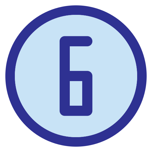 Six free icon