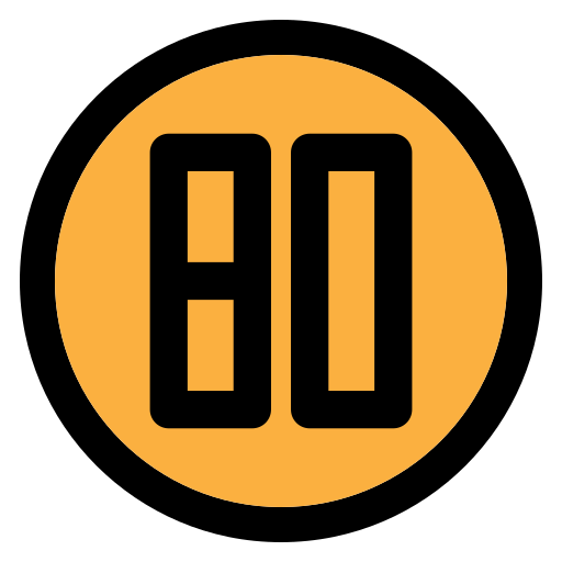 80 icono gratis