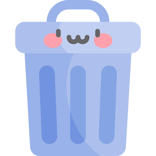 contenedor de basura icono gratis