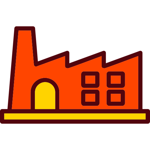 Factory Generic Outline Color icon