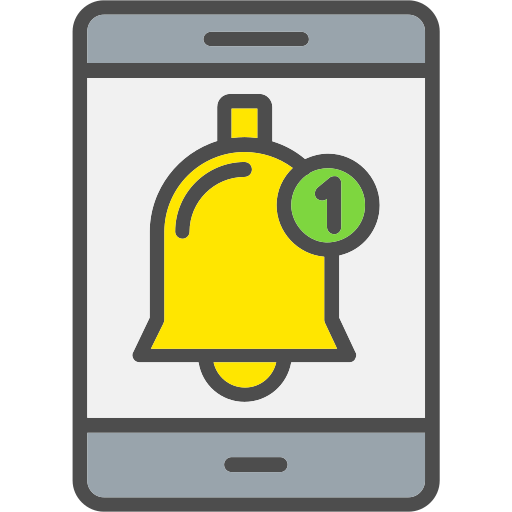 Notification Generic Outline Color icon