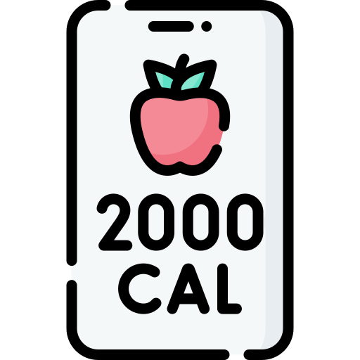 calculadora de calorías icono gratis