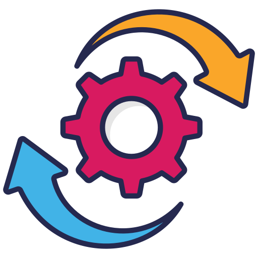 Process Generic Outline Color icon