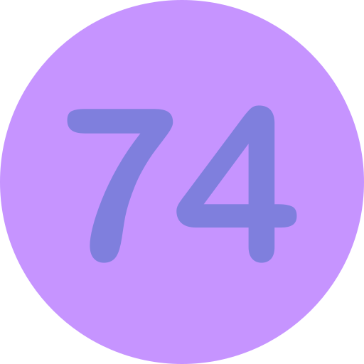 74 Icône gratuit 74 Icône gratuit