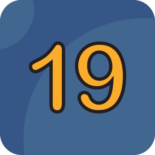 numero 19 grátis ícone numero 19 grátis ícone