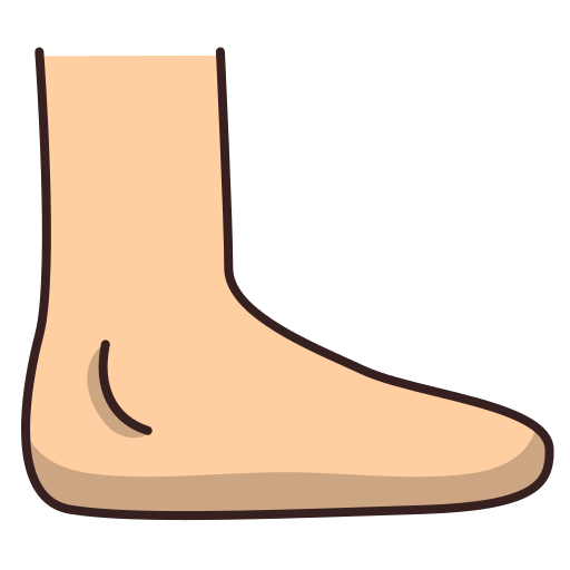 Foot Generic Outline Color icon