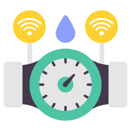 medidor de agua icono gratis