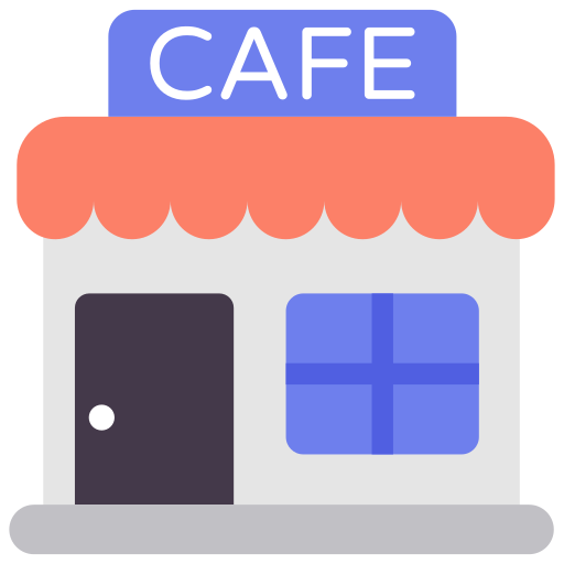 cafetería icono gratis