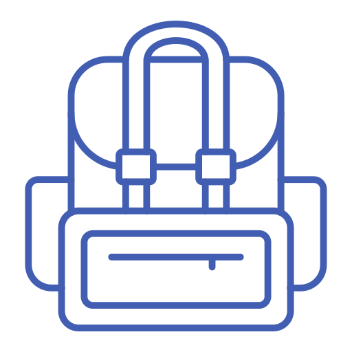 Backpack free icon Backpack free icon