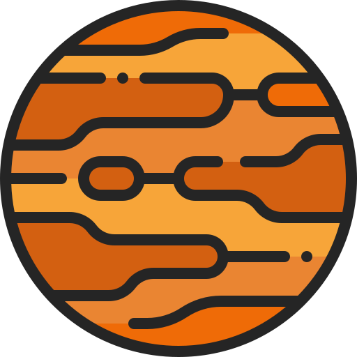 Mars Generic Outline Color icon