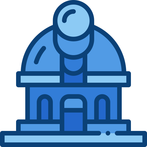 Observatory Generic Blue Icon