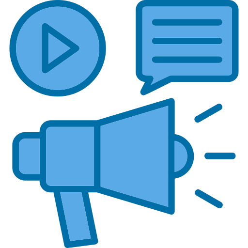 campaña icono gratis