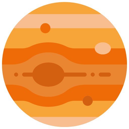 Jupiter Generic Flat icon