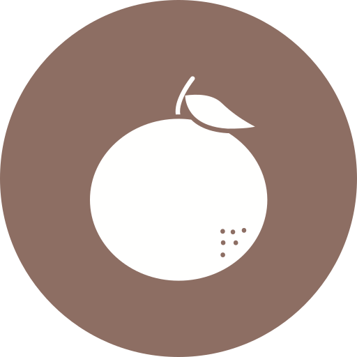 naranja icono gratis