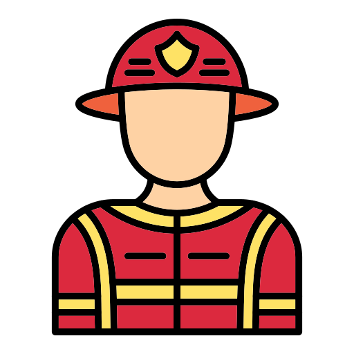 bombero icono gratis