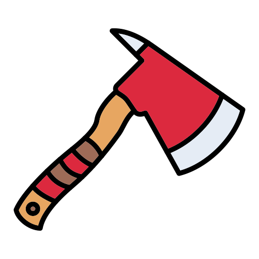 Axe Generic Outline Color icon