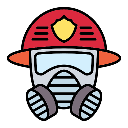 máscara de gas icono gratis