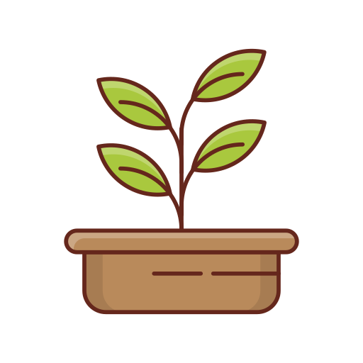 Plant Generic Outline Color icon