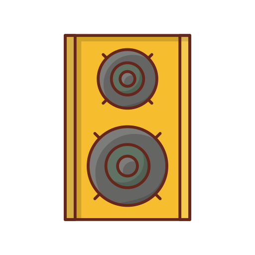 Speaker free icon Speaker free icon