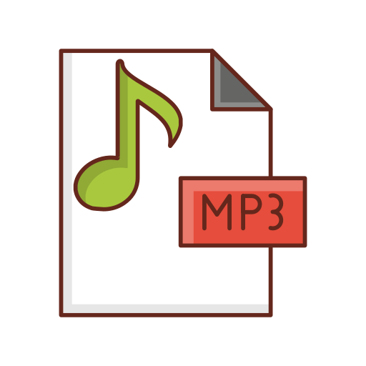 archivo mp3 icono gratis