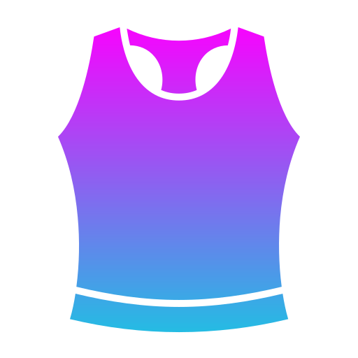 camiseta sin mangas icono gratis