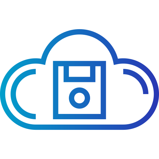 computación en la nube icono gratis