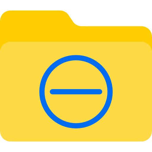 Folder srip Flat icon