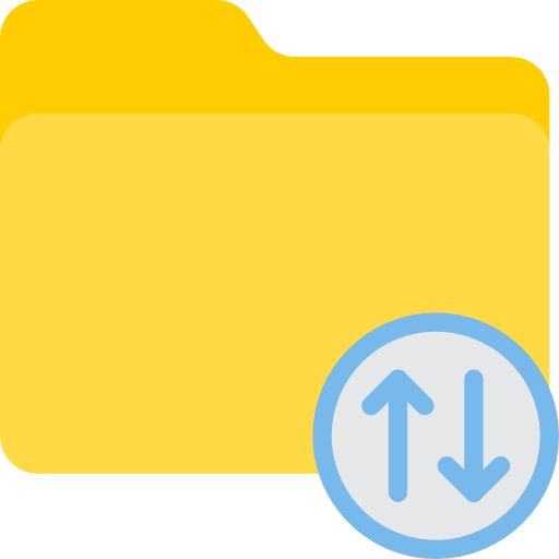 Folder srip Flat icon