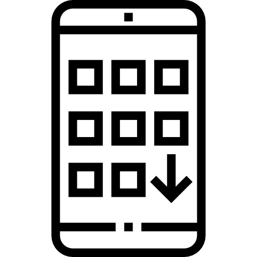 스마트 폰 무료 아이콘
