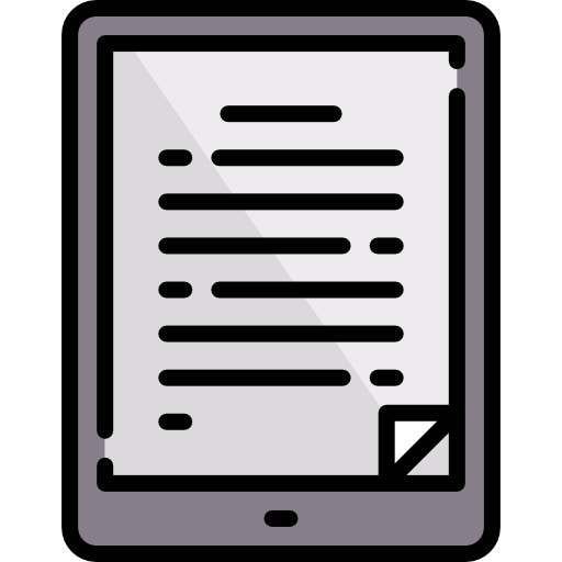 libro electronico icono gratis