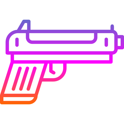 Gun Generic Gradient icon