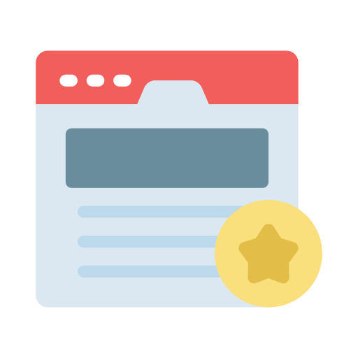 calificación web icono gratis