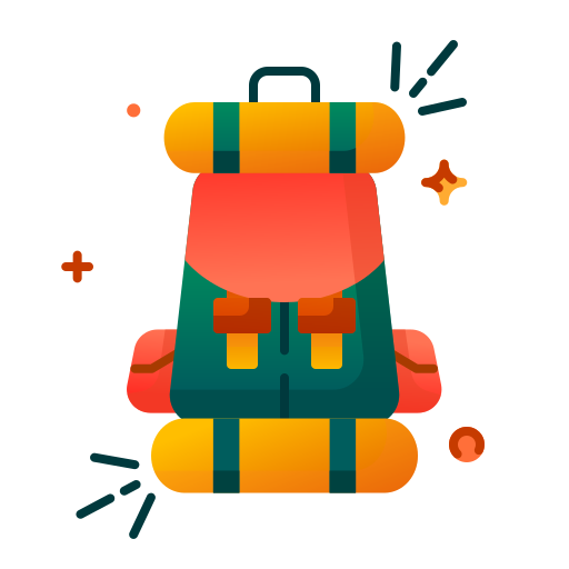 mochila icono gratis