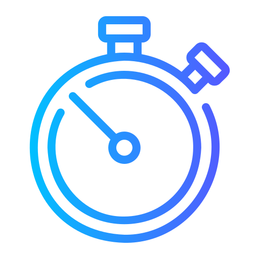 Stopwatch Generic Gradient icon