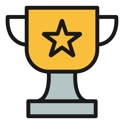 Trophy Generic Outline Color Icon