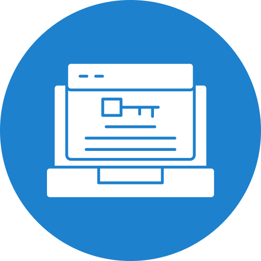 palabra clave icono gratis