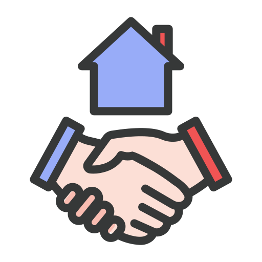 Dealing property trading Generic Outline Color icon