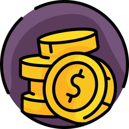 동전 무료 아이콘