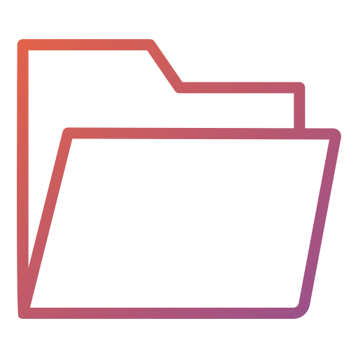 Folder Generic Gradient icon