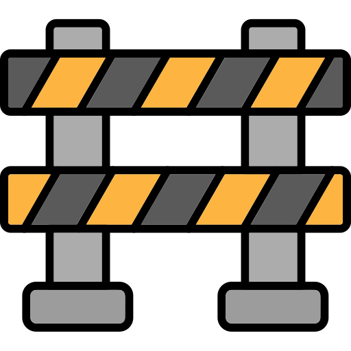 barrera icono gratis barrera icono gratis